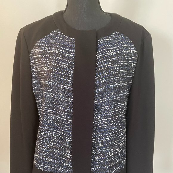 Doncaster Black and Blue Jacket - Picture 1 of 5